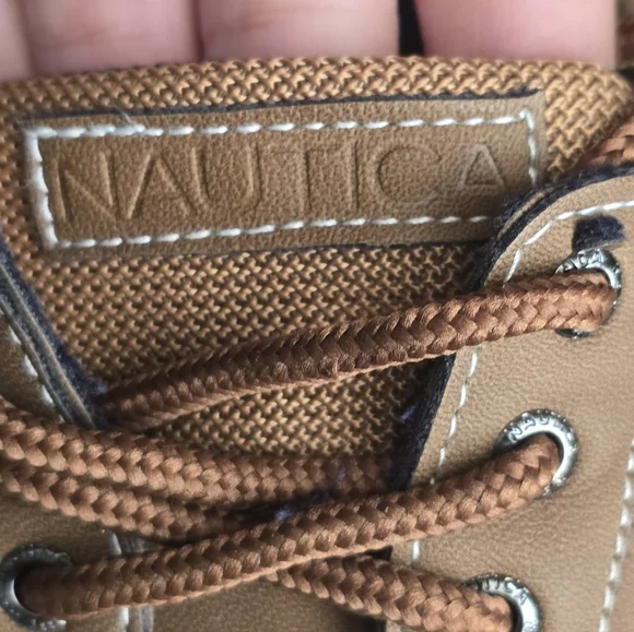 Nautica Boys Brown Boat Shoes - Picture 8 of 10